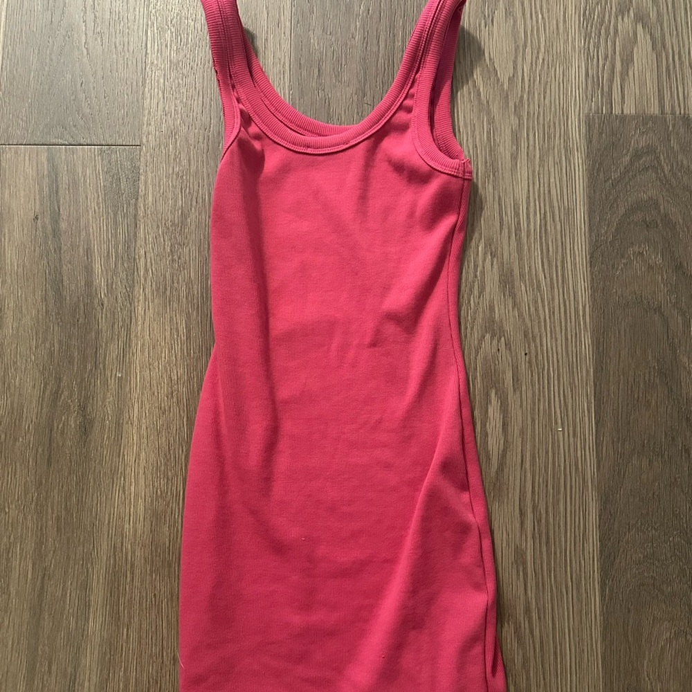 Pink maxi dress!